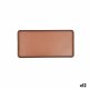 Snacksbricka Bidasoa Gio Brun Plast 24 x 11,5 cm (12 antal)