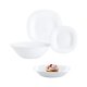 Matservis Luminarc Carine Blanco Vit Glas 19 Delar