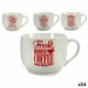 Koppar Coffee Porslin Rd Vit 500 ml 24 antal