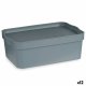 Frvaringslda med lock Kipit TP593-2 Gr Plast 6 L 21,5 x 11 x