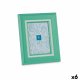 Fotoram Glas Grn Plast (6 antal) (2 x 26 x 21 cm)