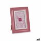 Fotoram Gift Decor Rosa Glas Plast (6 antal)