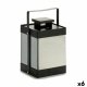 LED-lykta Svart Speglar 12,5 x 18,5 x 12,5 cm (6 antal)