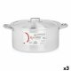 Kastrull med lock Kinvara 100011 Silvrig 12,5 L (3 antal)