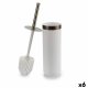 Toalettborste Berilo BP15-005R-2 Vit Silvrig Plast 9,5 x 38,5 x