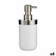 Tvldispenser Berilo BP15-001-2 Vit Silvrig Plast 350 ml 8 x 17