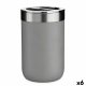 Tandborsthllare Berilo Gr Silvrig Plast 7,7 x 11,2 x 7,7 cm (6