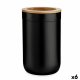 Tandborsthllare Berilo BP16-103BK Brun Svart Naturell Bambu pol