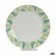 Dessert Vit Grn Porslin 19 x 2 x 19 cm Blad (10 antal)