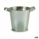 Kruka Ibergarden Silvrig Zink Kub 20 x 14 x 16,2 cm (24 antal)