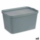 Frvaringslda med lock Kipit TP596-2 TP596-2 Gr Plast 24 L (6