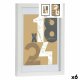 Fotoram 668826-WHITE Vit Glas Tr MDF (6 antal)