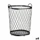 Korg Gift Decor Svart Metall 40 L (4 antal)