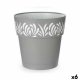Sjlvvattnande blomkruka Stefanplast Gaia Gr Plast 29 x 29 x 29