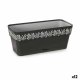 Blomlda Stefanplast Gaia Antracitgr Plast 13,3 x 12,3 x 29,3 c