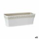 Blomlda Stefanplast Gaia Vit Plast 49,5 x 17 x 19 cm (12 antal)