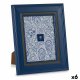 Fotoram 23 x 28 x 2 cm Glas Bl Plast (6 antal)