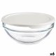 Rund matlda med lock Pasabahce Chefs Vit 595 ml 14 x 6,3 x 14 c