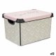 Frvaringslda med lock Kipit Vibes Rosa Plast Pilar 17 L 28 x 2