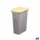 Papperskorg Stefanplast Gul Gr Plast 25 L (6 antal)