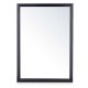 Vggspegel Gift Decor Svart 50 x 70 x 2,5 cm 50 x 70 x 50 cm Vin