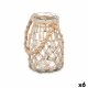 Ljusstakar Burk Transparent Naturell Glas Snre 14 x 21 cm (6 an