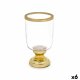 Ljusstakar Vinglas Gyllene Stl 12 x 24,5 x 12 cm (6 antal)