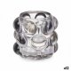 Ljusstakar Gift Decor Gr Glas 8,4 x 9 x 8,4 cm Mikro-prlor (12