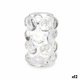 Ljusstakar Mikro-prlor Transparent Glas 8,4 x 12,5 x 8,4 cm (12