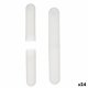 Tandborsthllare Transparent polypropen 20 x 2 x 3 cm (24 antal)