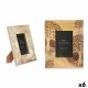 Fotoram Gift Decor Vit Brun Mangotr Livets trd (6 antal)
