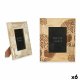 Fotoram Gift Decor Vit Brun Mangotr Livets trd (6 antal)