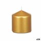 Ljus Acorde 92532 Gyllene 7 x 7,5 x 7 cm (24 antal)