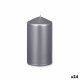 Ljus Acorde Silvrig 7 x 13 x 7 cm (24 antal)