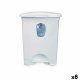 Pedalhink Vit Plast 10 L (8 antal)