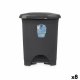 Pedalhink Antracitgr Plast 10 L (8 antal)