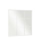Vggspegel JY21101W Vit Fnster 90 x 90 x 2 cm Fyrkantig