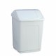 Papperskorg Denox Vit 55 L
