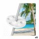 Strandparasoll med mugghllare Aktive 29,5 x 8 x 29,5 cm Naperny