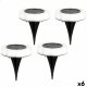 Uppsttning med solcellsstav Aktive 4 Delar ABS 10,5 x 12,5 x 10
