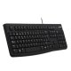 Tangentbord Logitech K120 Svart
