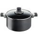 Kastrull med lock Tefal EXCELLENCE 20CM 2,8 L Aluminium Svart Mu