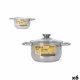 Kastrull med lock Quttin New neron  28 x 20 x 11 cm (6 antal)