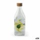 Glasflaska La Mediterrnea Metall Glas 1 L (24 antal)