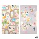 Lekmatta Gift Decor djur 140 x 0,6 x 80 cm Multicolour (12 antal