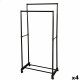 Kapphngare Max Home Stl Plast 75 x 157 x 40 cm (4 antal)