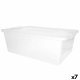 Frvaringslda med lock Curver Vit Plast 26 L 55 x 19 x 35 cm (7