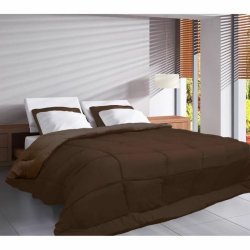 Täcke Poyet  Motte Calgary Moka Choklad 200 x 200 cm 400 g /m² Täcke Poyet  Motte Calgary Moka Choklad 200 x 200 cm 400 g /m²