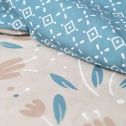 Täckslagsset TODAY Beige 240 x 220 cm 3 Delar Täckslagsset TODAY Beige 240 x 220 cm 3 Delar