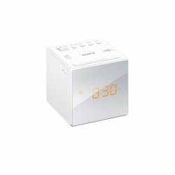 Klockradio Sony ICFC1W LED Vit Klockradio Sony ICFC1W LED Vit